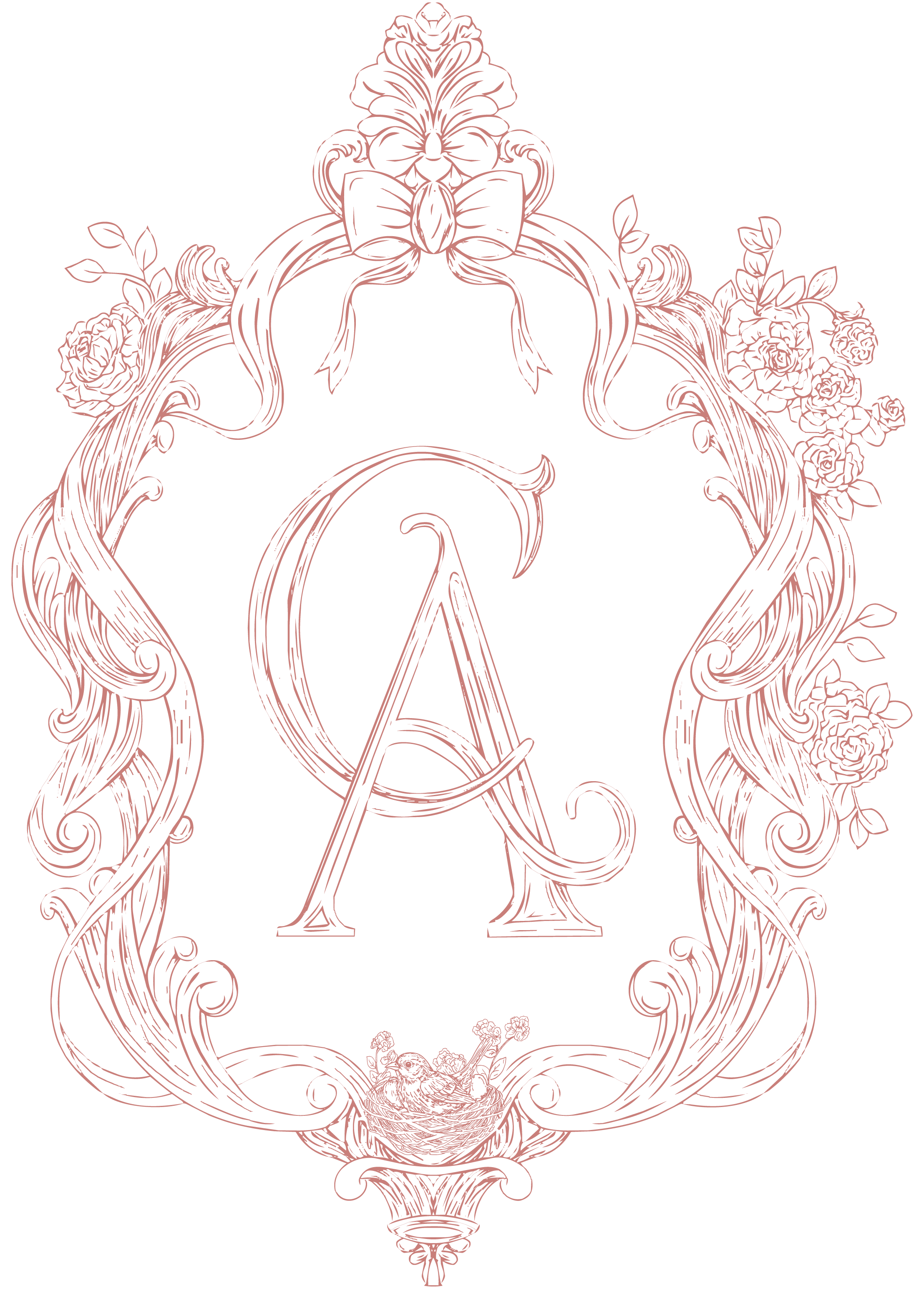 Original Casa Alma ornamental crest